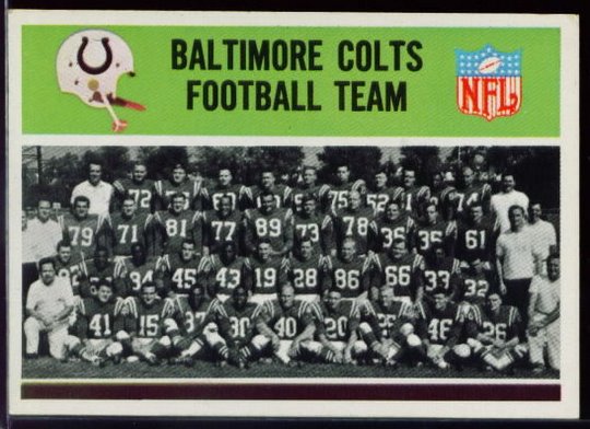 1 Colts Team Card